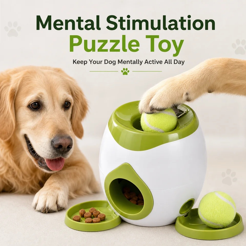 Interactive Squeaky Plush Dog Toy - Automatischer Hundeballwerfer, Interaktive Apportiermaschine für drinnen