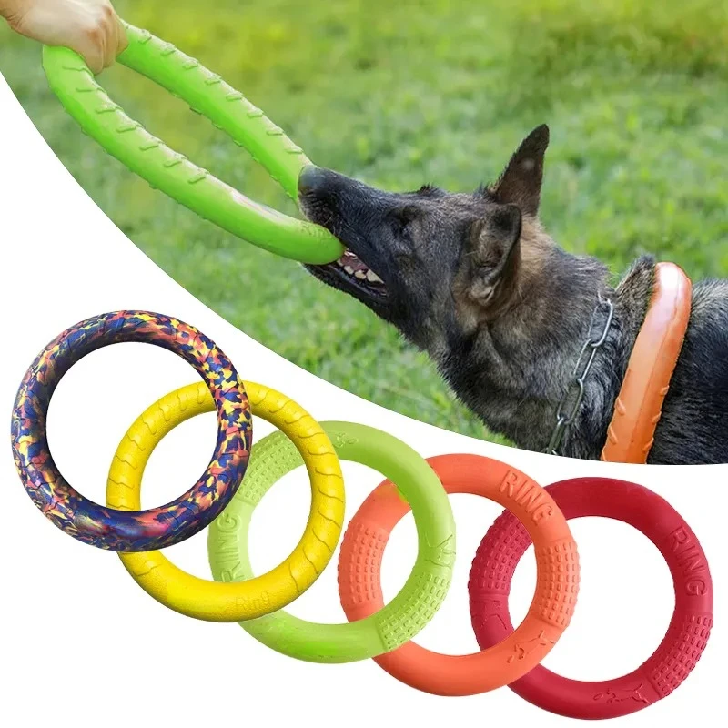 Flying Disc Dog Training Toy - Hundes pielzeug Haustier Flugs ch eiben