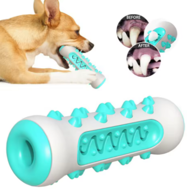 Teeth Cleaning Dog Chew Bone - 1 Stück Enzymatisches Hundezahn-Kauspielzeug, Welpen-Zahnungsstab, Kaubares
