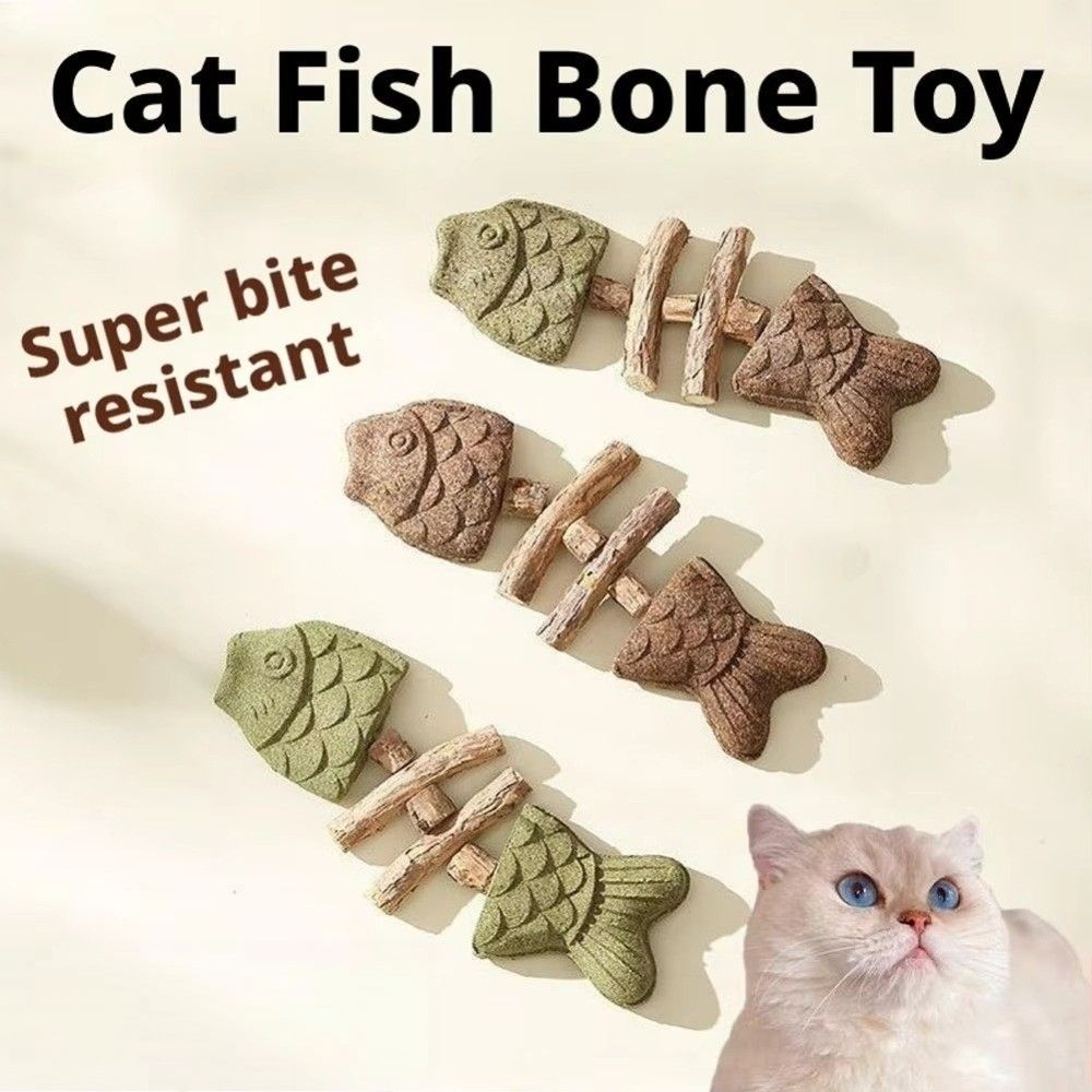 Katzen-Kau-Stick in Fischgräte – Teeth Cleaning Dog Chew Bone Bewertung und Preis