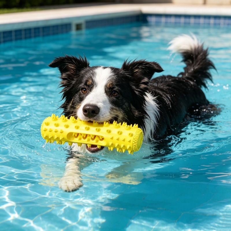 Langlebiges Quietschendes TPR- – Rubber Treat Dispensing Dog Toy Bewertung und Preis