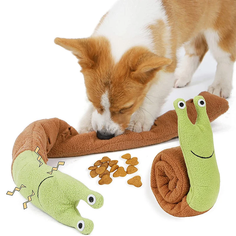Quietschender Plüsch-Schnecken – Dog Puzzle Feeder Toy Bewertung und Preis