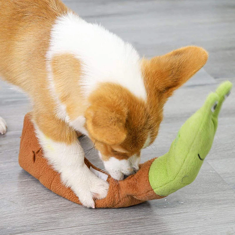 Quietschender Plüsch-Schnecken – Dog Puzzle Feeder Toy Bewertung und Preis