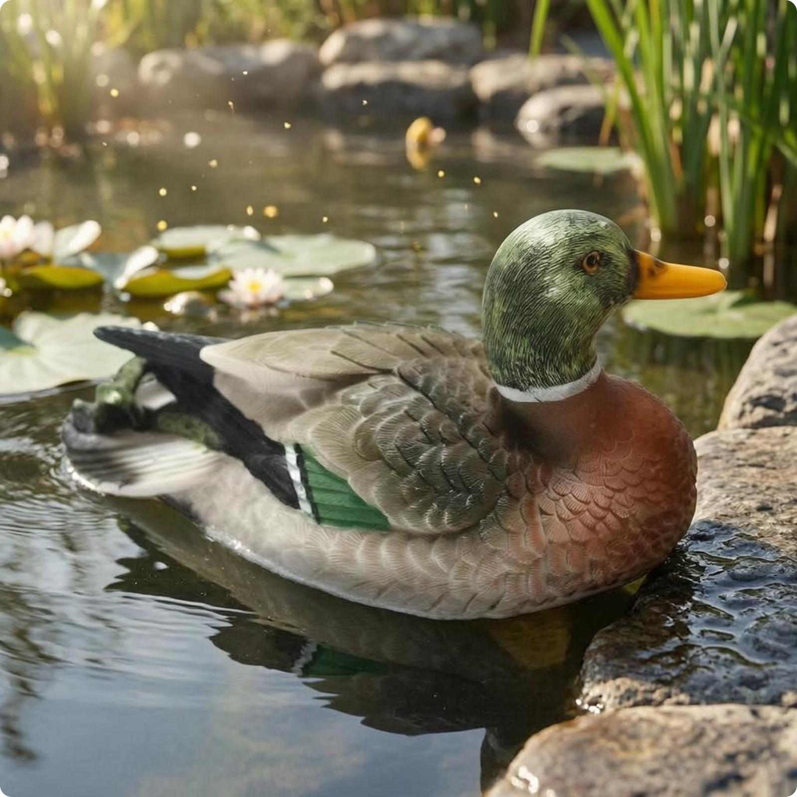 Harz-Entenfigur, Outdoor-Teich – Aquarium Bewertung und Preis