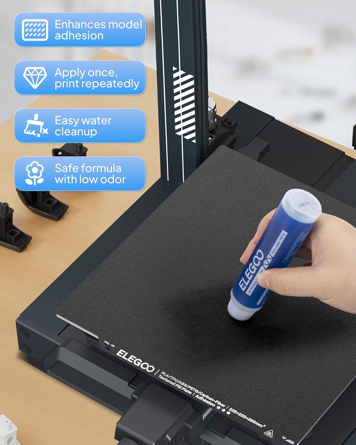 ELEGOO 3D-Drucker Klebstoff-St – Pet Beds Bewertung und Preis